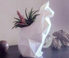 Maceta Low Poly Gato Modelo Grande Para Suculenta 3