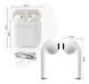 Intco Auricular I9s Base Recargable Blanco Bluetooth Sin Car 1