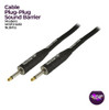 Cable Plug-plug Profesional Mallado 16,5m Para Parlantes 2