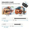 Correa De Guitarra Lekato Para Bajo Y Guitarra Eléctrica 3 4