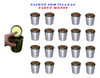 Kit 18 Lata Vazia 900ml 1/4 Artesanato Carne Banha Tinta 0