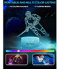 ~? Nice Dream Hockey Player Night Light Para Niños, Lámpara 1