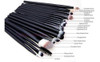 Pinceles De Maquillaje Set 20pcs Profesional Powder Eyeshado 3
