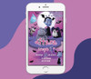 Tarjetas Invitaciones Digitales Personalizadas Vampirina 3