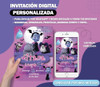 Tarjetas Invitaciones Digitales Personalizadas Vampirina 4