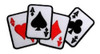 Parche Bordado Cat. Complejos Cartas Poker Ases 0