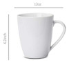 Amazoncommercial Porcelana De 12 Piezas, 12 Oz. Coffee Mug S 2