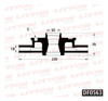 Kit Discos Y Pastillas Volkswagen Fox Crossfox Suran 239mm 1 Kit Discos Y Pastillas Volkswagen Fox Crossfox Suran 239mm 1