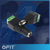 Pack Par Balun + Plug Macho + Hembra Camara Cctv 6