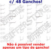 Painel P/ Ferramentas Em Plástico Branco C/ 48 Ganchos 3