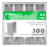 Caja De Embutir Rectangular Pvc Genrod Calidad 10x5 Pack 100 0