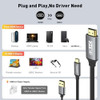 Uantin Hdmi A Usb-c Cable Hdmi (fuente) A Usb C (pantalla) A 5