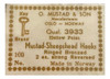 Antiguo Exhibidor Anzuelos 3933 O Mustad & Son 1