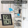 ~? Reloj De Pared: Reloj Atómico Con Temperatura Interior Al 2
