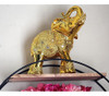 Dalax- 10 (h) Elegante Estatua De Elefante De Color Dorado C 2
