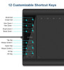 Tabla Digitalizadora Compatible Con Windows Negro 36 X 24cm 7