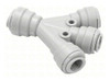 Engate Rapido Dmfit Y Entrada Tubo 3/8 Saída 3 Vias Tubo 3/8 0