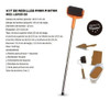 Kit Rodillo Recargable Extensible + 6 Accesorios Lusqtoff 2