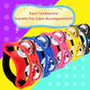 Pares De Pés De Aço Inoxidável Bell Instrument Para Percussã 3 Pares De Pés De Aço Inoxidável Bell Instrument Para Percussã 3