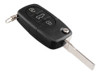 Carcasa Completa + Llave 3 Botones Desmontable Hu66 0