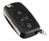 Carcasa Completa + Llave 3 Botones Desmontable Hu66 1