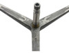 Eje Soporte Tambor Codini Cf60 Cf90 Cf99 Punta Estriada 7