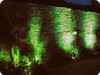 Balizador Luminária Led Chão Piso Jardim 7w Embutir Verde 1