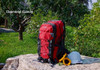 Mochila Camping Impermeable Negra Ligera 40l 6