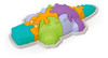 Brinquedo Quebra Cabeça Educativo Jacaré 0