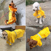 Ocsoso Perro Mascota Impermeable Impermeable Equipo Brite Ch 6