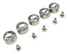 5x5 Conjuntos De Rebites De Cristal Punk Nailhead Studs Para 4