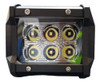 Faro Led 6 Led Rectangular 18w Claro 0