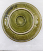 Cenicero Vintage De Cerámica Esmaltada Verde 2