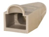Capa Protetora Borracha Conector Rj45 Bege Kit C/ 100 0 Capa Protetora Borracha Conector Rj45 Bege Kit C/ 100 0