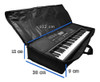 Funda + Soporte Para Teclado  De 5 Octavas 1