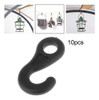 5 X 10x Ganchos De Corda Elástica, Gancho Portátil De 3