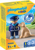 Playmobil® 1.2.3 Policía Con Perro Intek 70408 0