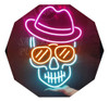 Cartel Calavera  En Neón Led Deco  / Personalizados / Figura 0
