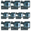 10pk 45014 Azul En Marca Blanca Cinta Para Dymo D1 Labelpoin 0