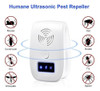 Piyjrrf Repelente Ultrasónico De Plagas, Paquete 2