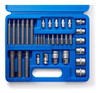 Juego Tubos Torx Hembra Y Puntas Torx Seguridad Bremen 34pz 2
