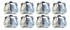 Esquinero X 8 Unid. Metalico Bolita P/ Bafle - Rack Garmath 0