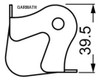 Esquinero X 8 Unid. Metalico Bolita P/ Bafle - Rack Garmath 3