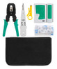 Kit Ferramenta Cabo Rede Crimpador Desencapador Testador 7 1 1