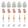 Kit 5 Consumibles Para Cortadora Plasma Gladiator Ip 807 0