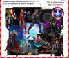 Kit Imprimible Los Vengadores Avengers Invitaciones Candy 3