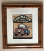 Cars - Cuadros Vintage - Rayo Mcqueen Y Mater 1