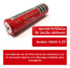 Combo Pila Batería Recargable 18650 4.2v + Cargador 220v 2