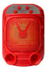 Parlante Portátil Bluetooth Gts1689 3  Rojo 0
