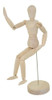 Boneco Articulado Manequim 30cm 5